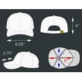 thumbnail image 3 of Zhuge Juego de 2 gorras deportivas ajustadas de Baceball, 3 of 4