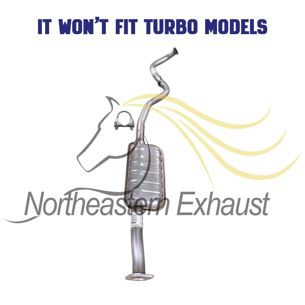 Northeastern Exhaust | Stainless Steel Exhaust Resonator Pipe Fits 2010-2015 Subaru Legacy 2.5L Non-Turbocharged Sedan - Direct Fit