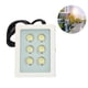 thumbnail image 1 of Cámara de Seguridad Luz de Relleno 6 LED 12 24V 6W IP65 Impermeable con Sensor Inteligente Asistente Noche Inevent EL014277-02, 1 of 5