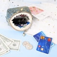 thumbnail image 4 of Coin Purse Coin Bag Star Pouch Kiss-Lock Change Purse Small Wallets Coin Pouch for Women (Blue), 4 of 4