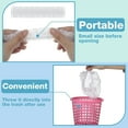 thumbnail image 6 of 150PCS Disposable Shower Caps, Large Waterproof Hair Caps for Women & Men, Deep Conditioning, Travel, Spa, Home, and Hotel Use, Reusable Bath Caps for Long Hair (20.86"), 6 of 9