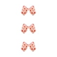 thumbnail image 4 of Bandeau Grand pour Cheveux, Pince à Ressort, Nœud Réglable, Multicolore, Sans Accroc, Porte-Queue, Épingles à Cheveux, Chouchous pour Filles, Cœur06 3Ensemble, 4 of 6