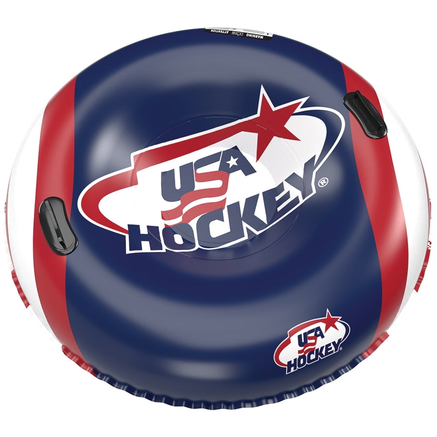 Inglasco USA Hockey Inflatable Snow Tube Winter Tubing NHL 37" Pool 5001USA
