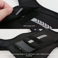 thumbnail image 6 of Running Vest Phone Holder Jogger Phone Holder Reflective Running Chest Pouches, 6 of 11