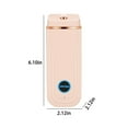 thumbnail image 3 of Rechargeable Aroma Diffuser, Three-Speed Adjustable, Household Hotel Car Aroma Diffuser, 45ml Perfume Oil Included, Compact Portable, Purifies Odors, USB Charging, Great Gift, 3 of 6