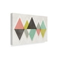 thumbnail image 2 of Trademark Fine Art 'Mod Triangles II' Canvas Art by Michael Mullan, 2 of 3