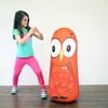 Kid Tough Fitness Inflatable Free-Standing Punching Bag + Machine Washable Fabric Cover Emma Owl Kids Workout Buddy by Bonk Fit