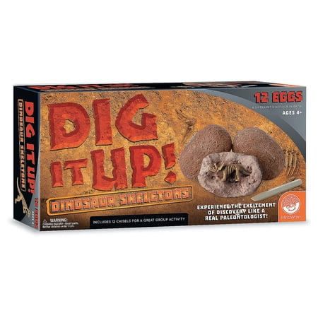 MindWare Dig It Up! Dinosaur Skeleton Eggs Excavation kit