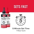 thumbnail image 3 of Epoxy J-B Weld Pro Size ClearWeld, juego de 5 minutos, 118 ml, 3 of 7