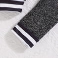 thumbnail image 3 of Karoyedx Baby Boy Outfits Newborn Infant Baby Boy Clothes Fall Winter Outfits Letter Print Outfit Toddler Baby Boy Clothes Set Black Size,6-9 Months, 3 of 5