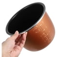 thumbnail image 4 of WEUVEB 1 Set Rice Cooker Stainless Steel Liner 304 Material 18.1x18.1x12.5in for Use, 4 of 7