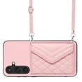 thumbnail image 5 of for Samsung Galaxy S24 Plus Slim Case with Card Holders and Strap for Women, Samsung Galaxy S24 Plus Phone Case Wallet PU Leather Kickstand RFID Blocking Flip Shockproof Wallet Case - Pink, 5 of 11