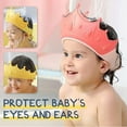 thumbnail image 1 of CreativeArrowy Baby Shower Cap Baby Shampoo Artifact, Protection For Eyes And Ears Eco-Friendly Non-Toxic Silicone Shampoo Cap, Cute Waterproof Bath Shampoo Cap, 1 of 11