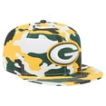 thumbnail image 3 of Men's New Era  Gold/Green Green Bay Packers 59FIFTY Fitted Hat, 3 of 5