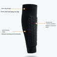 thumbnail image 3 of Football Shin Pad Shock Absorption Compression Sleeve Shin Guards Breathable Soccer Shin Guards For Kids Teens Adults, 3 of 10