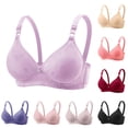 thumbnail image 2 of Fengactive Push up Bra for Women Full Coverage Seamless Comfortable Soft Bralette Wireless Back Support Underwear, 2 of 3