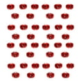 thumbnail image 1 of 50 unids Coloridas Cross Design Bells Navidad DIY Decoraciones Colgantes Ornamentos, 1 of 5