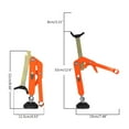 thumbnail image 5 of Motorcycle Kickstand Wheel Support Side Stand Paddock Stable Swingarm Lift, 5 of 16