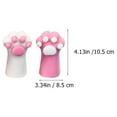 thumbnail image 4 of Miangastore 12pcs Cartoon Eraser Creative Cat Paw Shape Rubber Erasers Student Stationery, 4 of 8