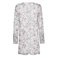thumbnail image 4 of YueHuiYing Women's Lightweight Cardigan Open Front Long Sleeve Casual Loose Thin Cardigans with Pockets 2026, 4 of 5