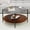 Black, variant on Round Dining Table, 27.6-inch white coffee table, mid-century modernModern Bistro Table tulip table. Round marble table, ,Perfect for kitchens, compact spaces, living rooms, cafes and more