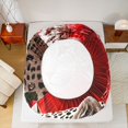 thumbnail image 5 of Castle Fairy Female Men Women Animal Cheetah 4pcs Bed Sheets,Floral Rose Leopard King Sheets,Jungle Wildlife Super Cozy Sheet Set,Breathable Home Decor, 5 of 7