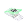 thumbnail image 2 of Agiferg 50 PCS Clear Sewing Craft Quilt Binding Plastic Clips Clamps Pack GN, 2 of 5