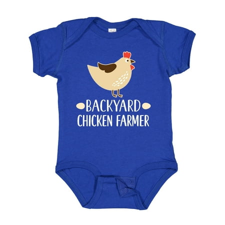 

Inktastic Backyard Chicken Farmer Gift Baby Boy or Baby Girl Bodysuit
