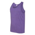 thumbnail image 2 of Bella Canvas  womens Jersey Tank Top (3480) purple triblend xs, 2 of 5