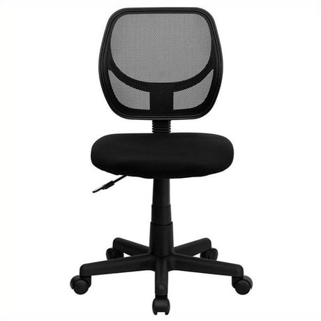 Flash Furniture Mid Back Black Mesh Task And Computer Office Chair