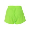 thumbnail image 3 of Augusta S Ladies Quintessence Shorts Lime 2562, 3 of 3