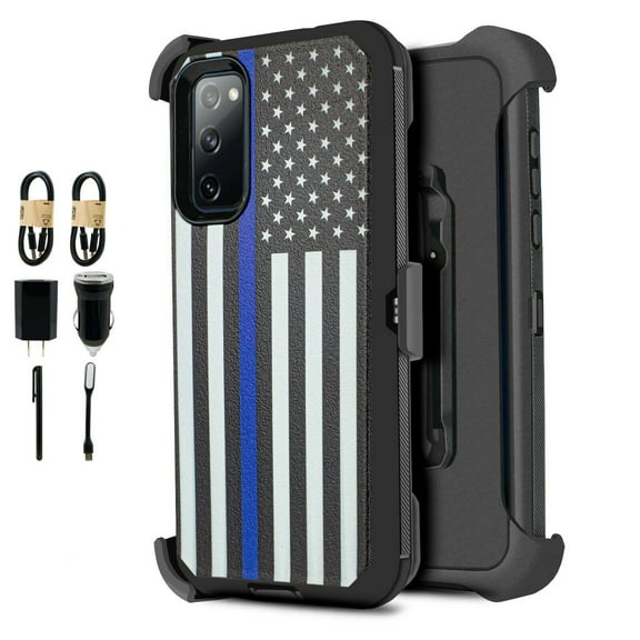 Value Pack ! for Samsung Galaxy S20FE Phone Case 360° Cover Clip Kickstand Holster Hybrid Shock Bumper