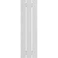 thumbnail image 4 of Ekena Millwork 17 1/8"W x 64"H True Fit PVC Three Board Spaced Board-n-Batten Shutters, Unfinished (Per Pair - Hardware Not Included), 4 of 8