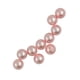 thumbnail image 2 of Perlas sueltas redondas BLESIY Agujero de Concha 8 Mm Rosado, 2 of 4