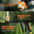 thumbnail image 3 of Yankucat Pressure Washer Short Gun with 2 Spray Nozzles, Max 5000 PSI / 10.5 GPM, Washer Gun Fitting Replacement for Car Detailing, 3 of 7