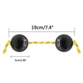 thumbnail image 1 of Rhythmic Ball Hand Shaker Balls Kashaka Instrument Rhythmic Ball Hand Shaker Balls Music Egg Shaker Double Gourd Percussion Kashaka Instrument For All Levels, 1 of 8