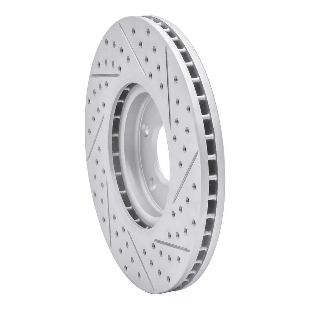 Dynamic Friction Company 830-67059L DFC Geoperformance Rotor - Drilled and Slotted