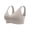 Dark Gray, variant on Bras for Women No Underwire Supportive New Women's Bra with Gathered Large Chest Small Sagging Comfortable and No Steel Ring Underwear Beige L