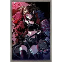 DC Comics - Harley Quinn Anime - Hyena Wall Poster, 22.375" x 34", Framed