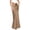 Coffee, variant on Women's Solid Color Cotton Linen Maxi Skirt, Elastic Waist Tie Detail with Side Pockets, Casual Elegant A-Line Skirt for Daily Wear, Office, and Versatile Outfits, Soft and Comfortable Fabric Black