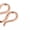 Rose Gold x M Hook, variant on S925 Sterling Silver Hook For Necklace Bracelet Connector Diy Making Accessories-Platinum x S Hook add Ring-2pcs Large