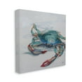 thumbnail image 4 of Stupell Industries Blue Crab Abstract Patterns Animals & Insects Painting Gallery Wrapped Canvas Print Wall Art, 30 x 30, 4 of 8