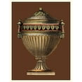 thumbnail image 2 of Vision Studio 12x14 Black Ornate Wood Framed with Double Matting Museum Art Print Titled - Imperial Urns II, 2 of 4