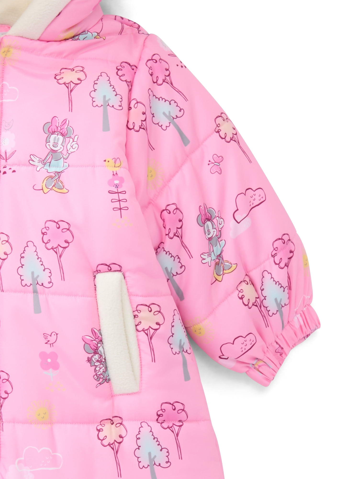 Character Baby Pram with Hood, Sizes 0/3M-12M