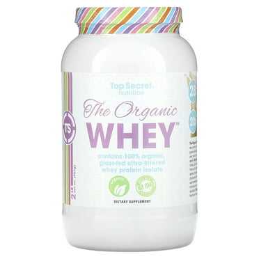 Top Secret Nutrition The Organic Whey, Vanilla Milkshake , 2 lb (907 g)