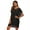 Black, variant on Mawalde Womens Swimsuits Cover Ups Crochet Chiffon Beach Cover Bathing Suit Bikini Wear Coverups Dress Black One Size