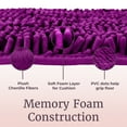 thumbnail image 3 of Somerset Home 2 Piece Memory Foam Bath Mat - Purple, 3 of 6