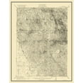 thumbnail image 2 of USGS 20x24 Black Ornate Wood Framed with Double Matting Museum Art Print Titled - Indian Gulch California Quad - USGS 1920, 2 of 4