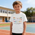 thumbnail image 6 of 100 Days of School Shirt for Boys White 5-10 Years | 100th Day of School Tshirt | Kids Cotton Short Sleeve Crew Neck Celebration Tee,Size 5 T, 6 of 9