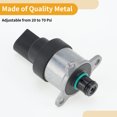 thumbnail image 3 of Regulador de presión de combustible Unique Bargains No.6290740084/0928400701 para Mercedes-Benz C-CLASS 10-14 Plástico Metal 20-70 Psi Resistente a la corrosión 1 Pc, 3 of 7